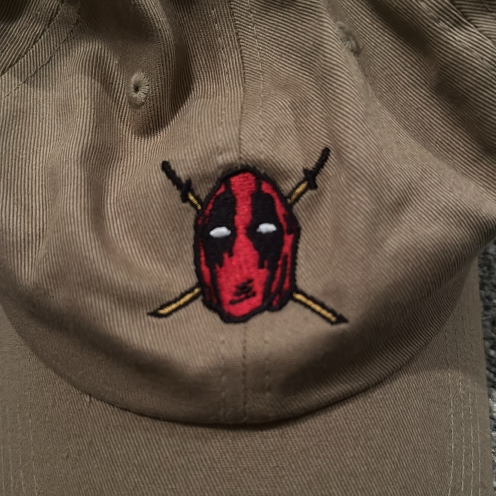 Custom Deadpool Embroidered Baseball Cap - image 2